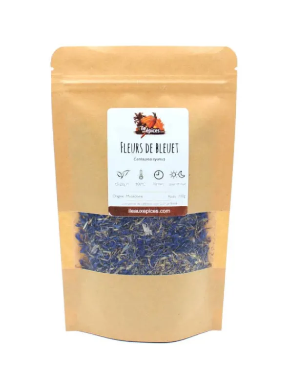 L'ile aux épices Infusions Et Tisanes D'herboristerie*Fleurs de bleuet