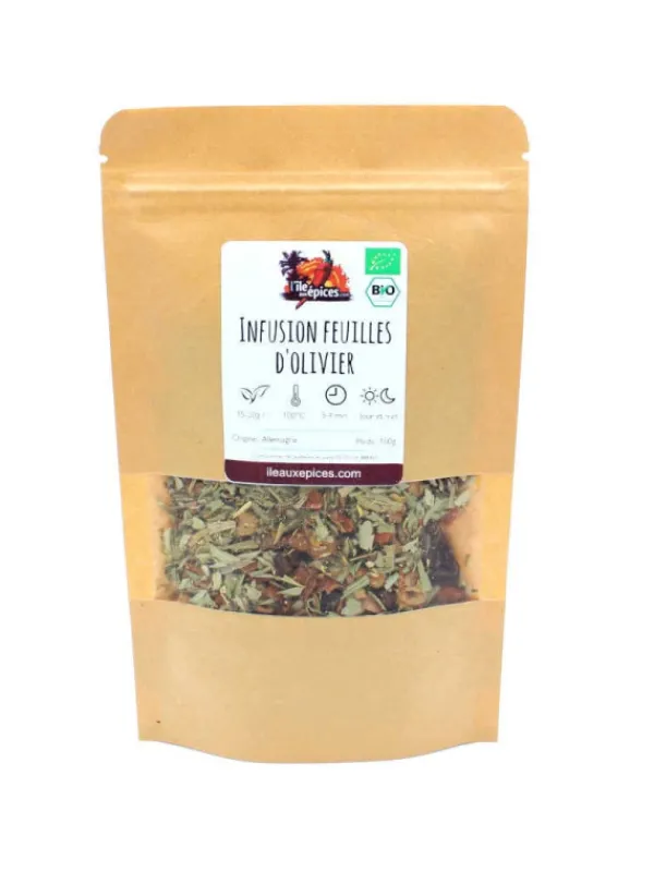 L'ile aux épices Infusions Et Tisanes D'herboristerie*Infusion feuille d'olivier