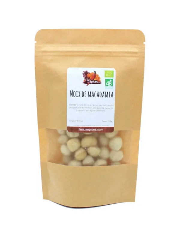 L'ile aux épices Fruits Secs Bio*Noix de Macadamia