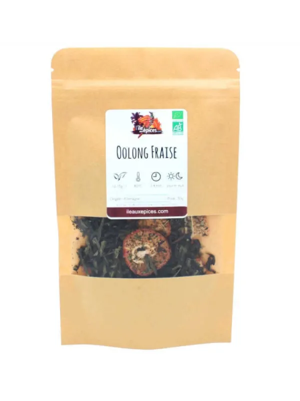 L'ile aux épices Thés Oolong*Oolong fraise BIO