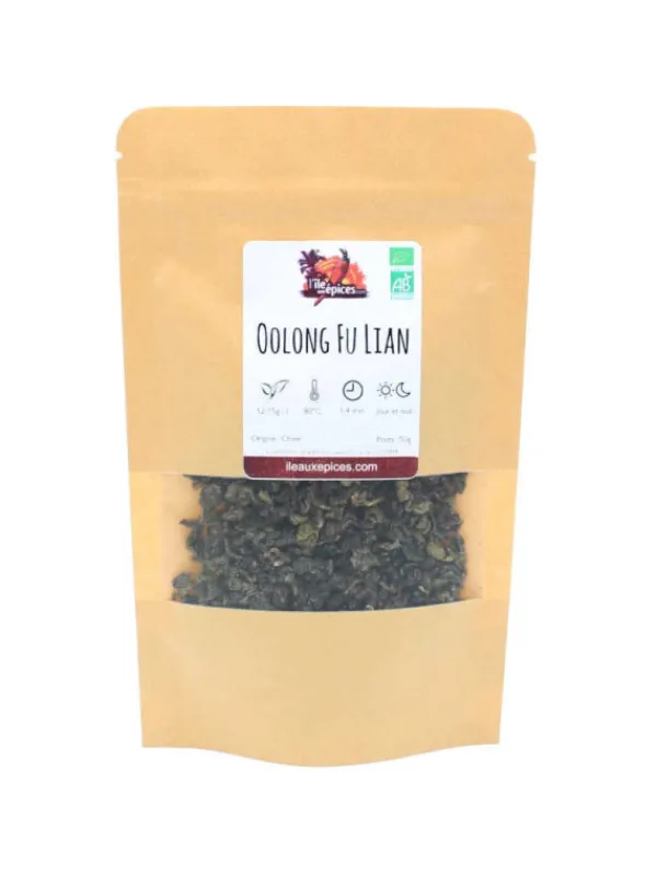 L'ile aux épices Thés Oolong*Oolong Fu Lian Bio