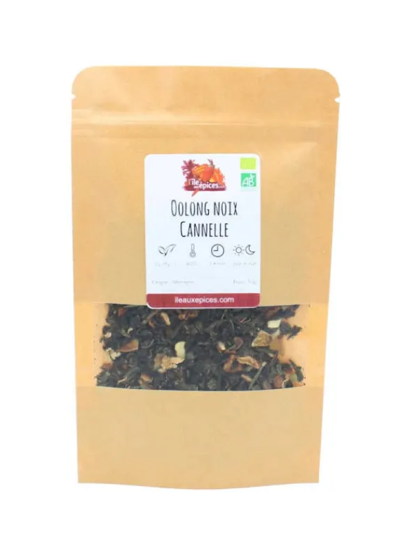 L'ile aux épices Thés Oolong*Oolong noix cannelle