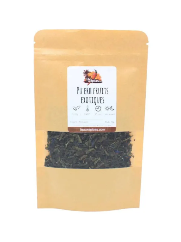 L'ile aux épices Thés Pu'erh*Pu'Erh fruits exotiques