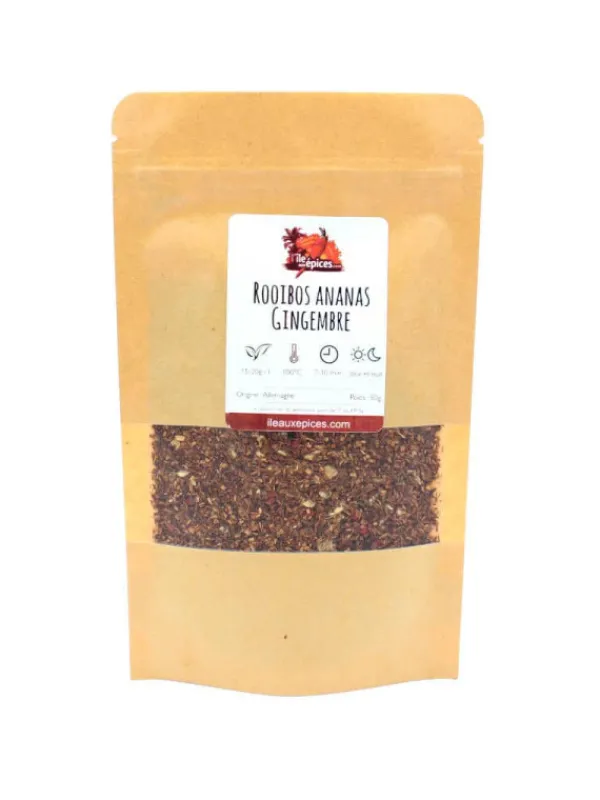 L'ile aux épices Rooibos (thé Rouge)*Rooibos ananas / gingembre