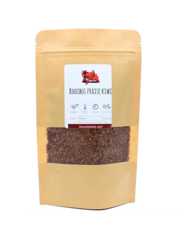 L'ile aux épices Rooibos (thé Rouge)*Rooibos fraise / kiwi