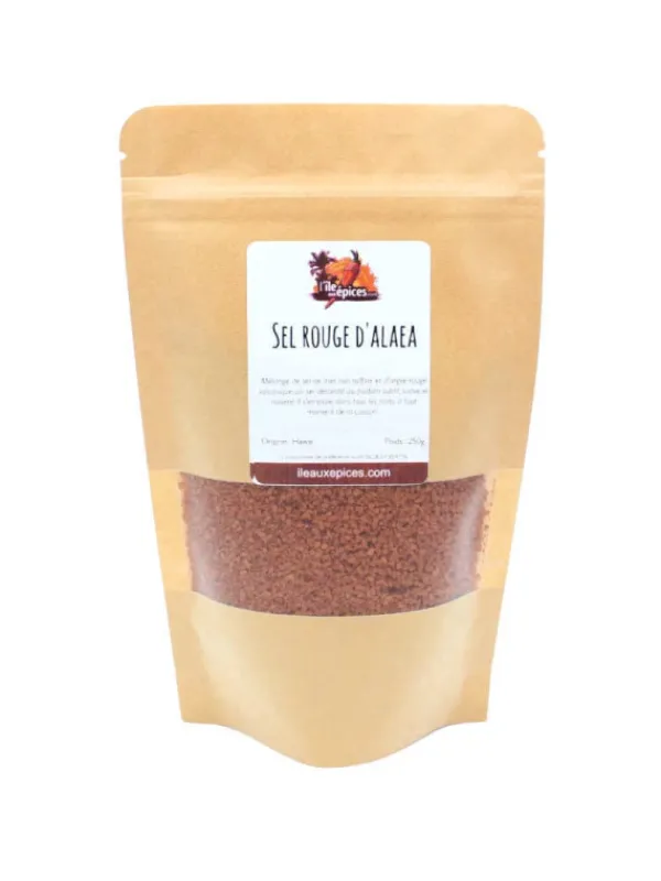 L'ile aux épices Sels Parfumés*Sel rouge d'Alaea (Hawaï)