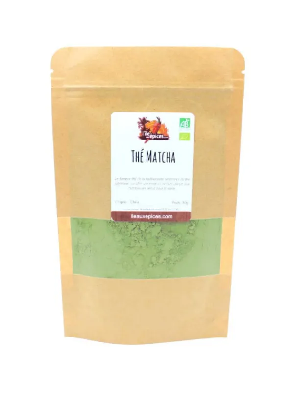 L'ile aux épices Thés Verts*Thé Matcha Bio Grade AAA