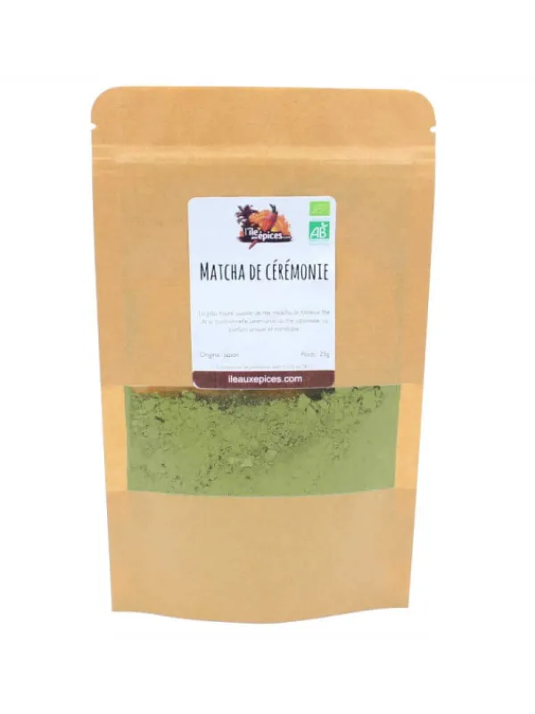 L'ile aux épices Thés Verts*Thé Matcha de cérémonie Bio