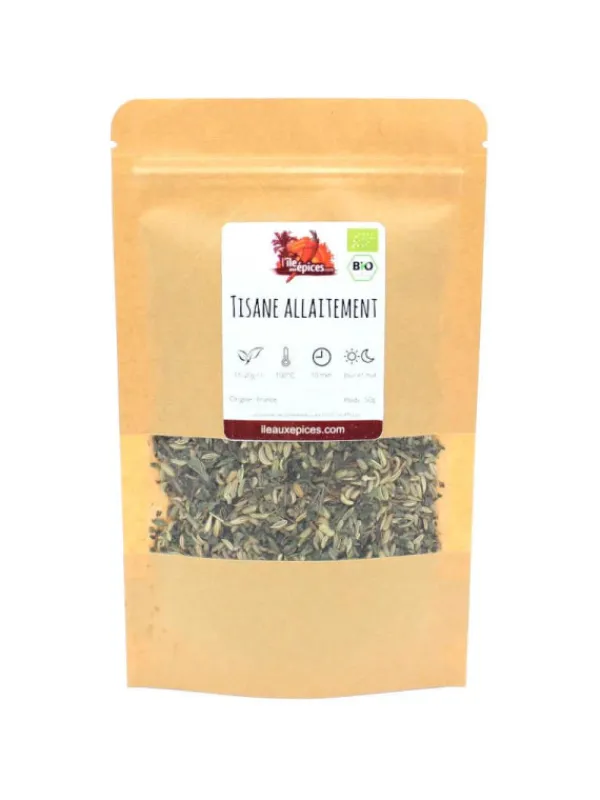 L'ile aux épices Infusions Et Tisanes D'herboristerie*Tisane de l'allaitement BIO